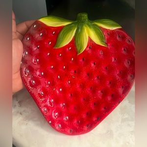 Strawberry Plate